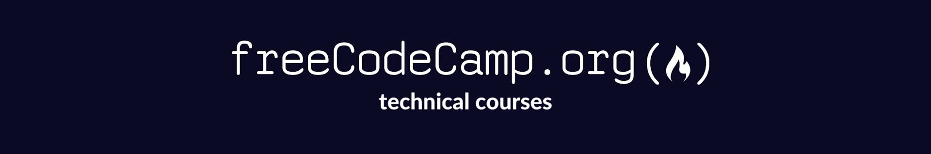 freeCodeCamp YouTube channel cover image