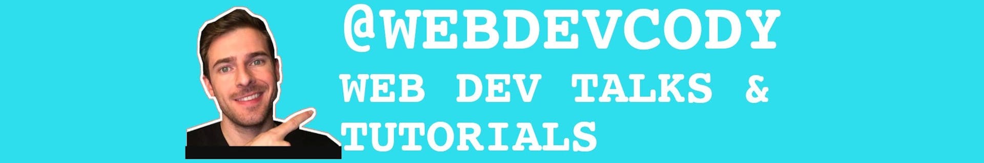 Web Dev Cody YouTube channel cover image